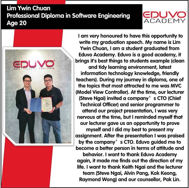 Diploma in Software Engineering - Lim Ywin Chuan